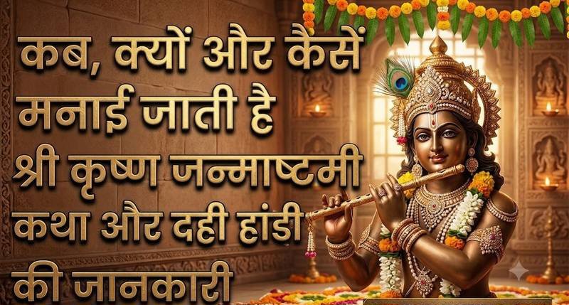 जन्माष्ठमी क्यो और कैसे मनाई जाती है?